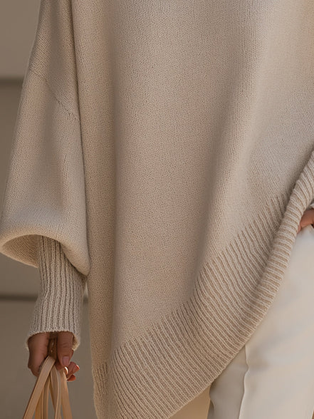 Women's Solid Wool Blend Sweater