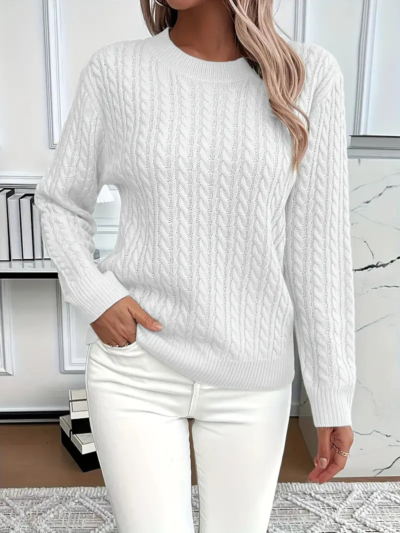 Women's Cable Knit Jumper