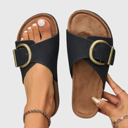 Women's Amber Leather Orthopaedic Sandals