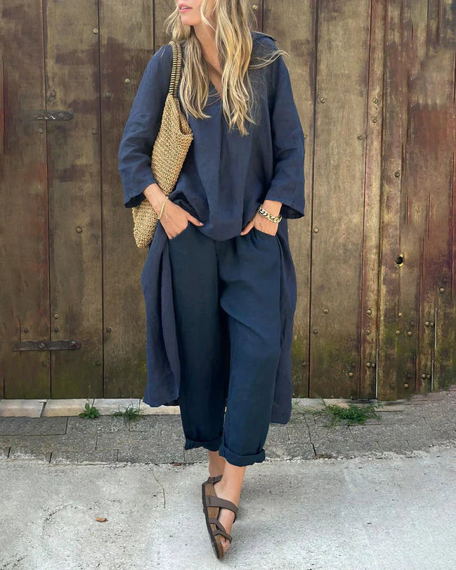 Women's Solid Jersey Co-Ord Set