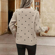 Women's Solid Knitted Jumper