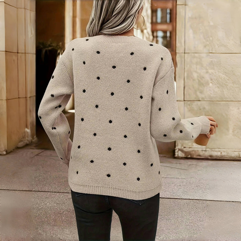 Women's Solid Knitted Jumper