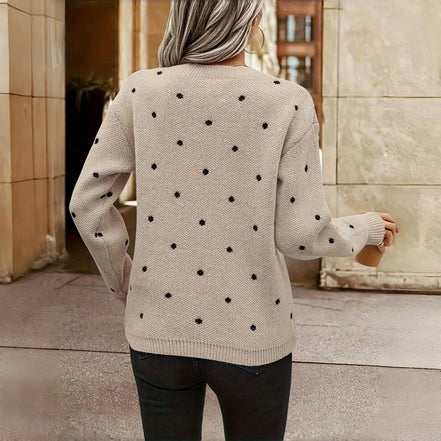 Women's Solid Knitted Jumper