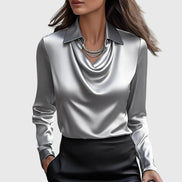 Women's Solid Cotton Shirt