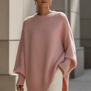 Women's Solid Wool Blend Sweater