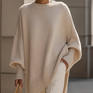 Women's Solid Wool Blend Sweater