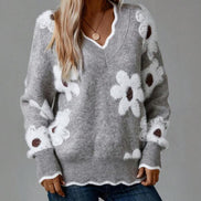 Women's Solid Knit Jumper