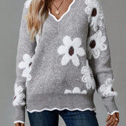 Women's Solid Knit Jumper