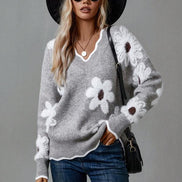 Women's Solid Knit Jumper