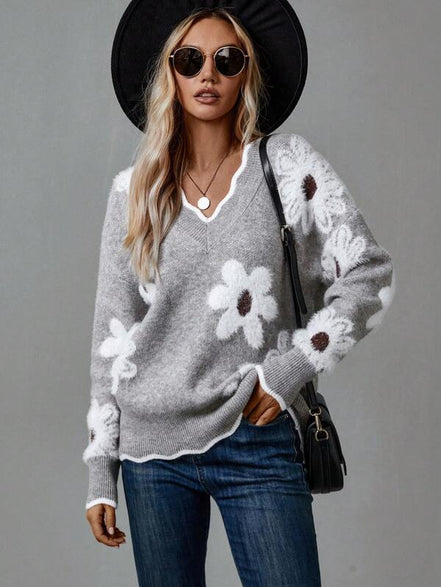 Women's Solid Knit Jumper