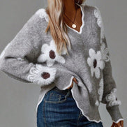 Women's Solid Knit Jumper