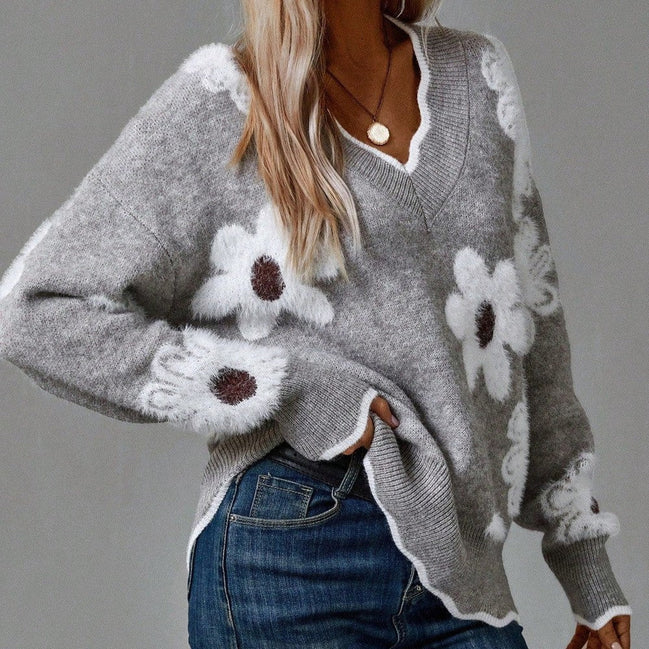 Women's Solid Knit Jumper
