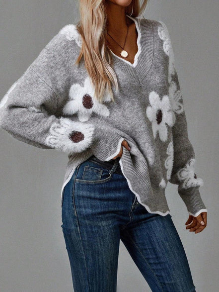 Women's Solid Knit Jumper
