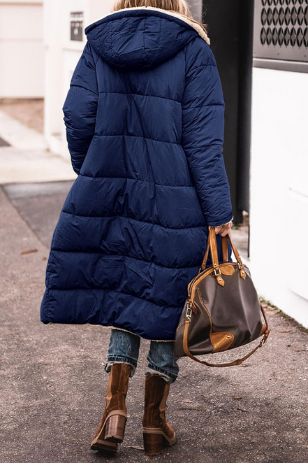 Women's Reversible Wool Coat