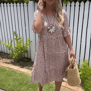 Women's Sable Jersey Midi Dress