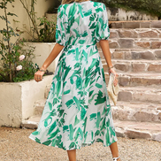 Women's Floral Midi Dress