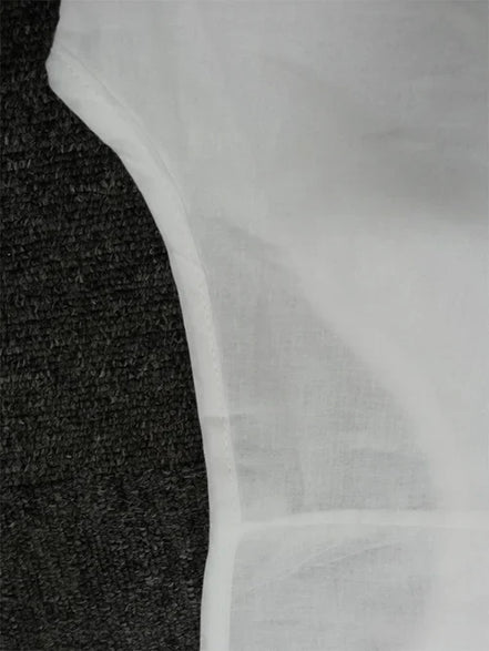 Women's Solid Cotton Layered Dress