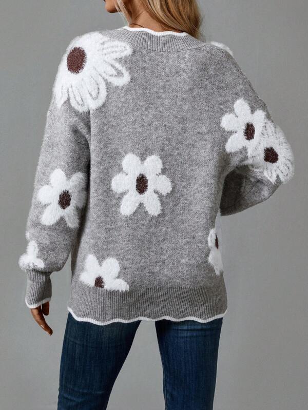 Women's Solid Knit Jumper