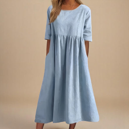 Women's Solid Jersey Dress