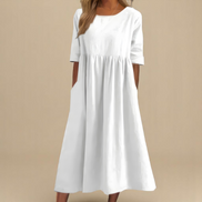 Women's Solid Jersey Dress