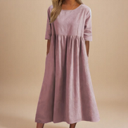 Women's Solid Jersey Dress