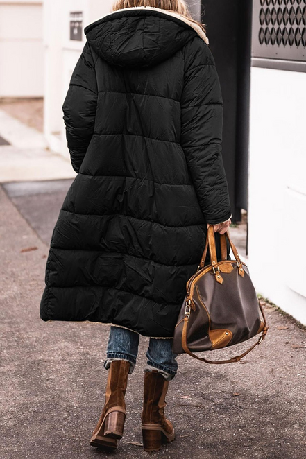 Women's Reversible Wool Coat