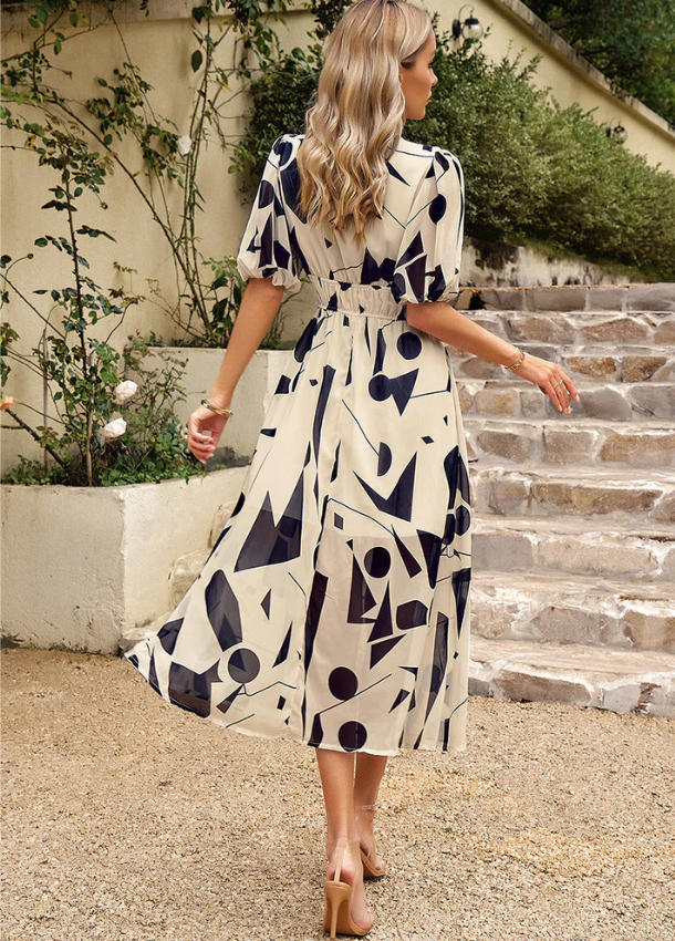 Women's Floral Midi Dress