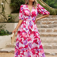 Women's Floral Midi Dress