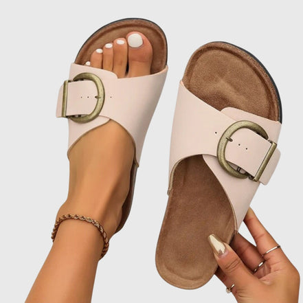 Women's Amber Leather Orthopaedic Sandals
