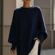 Women's Solid Wool Blend Sweater