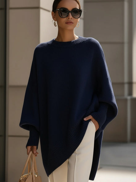 Women's Solid Wool Blend Sweater