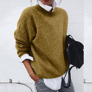 Women's Solid Cashmere Jumper