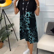 Women's Solid Satin Midi Dress