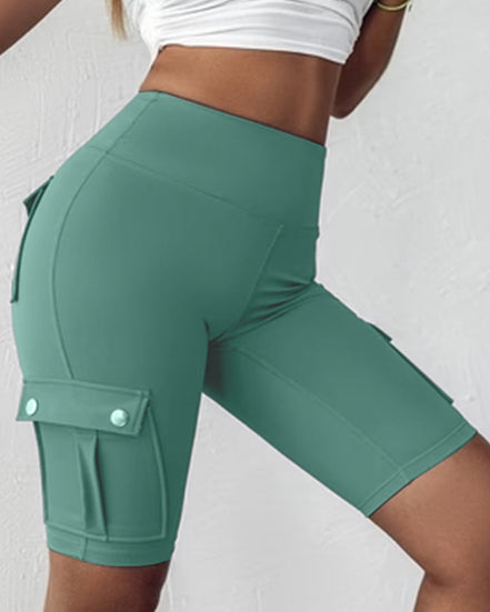 Women's Solid Performance Shorts