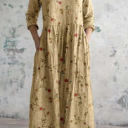 Women's Floral Lightweight Cotton Dress