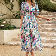 Women's Floral Midi Dress
