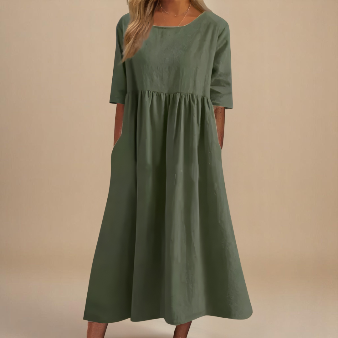 Women's Solid Jersey Dress