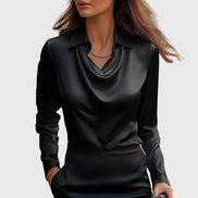 Women's Solid Cotton Shirt