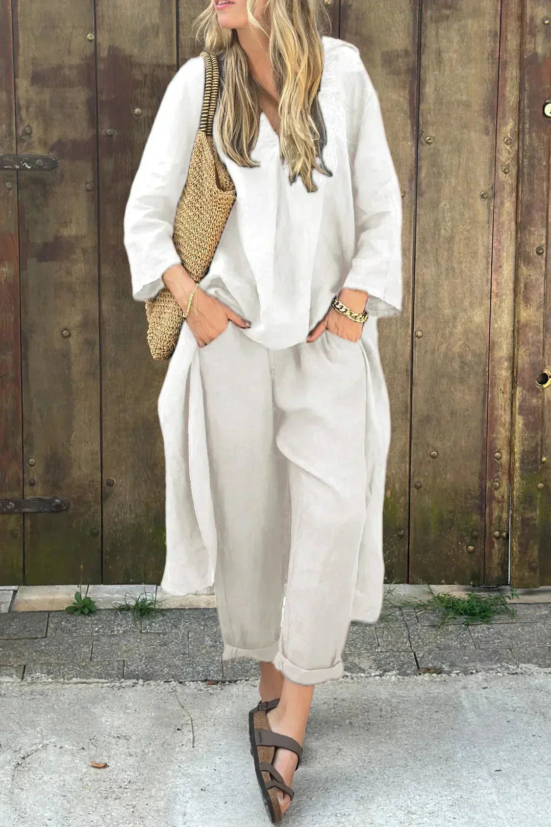 Women's Solid Jersey Co-Ord Set