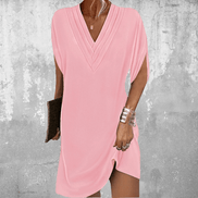 Women's Solid Jersey Dress