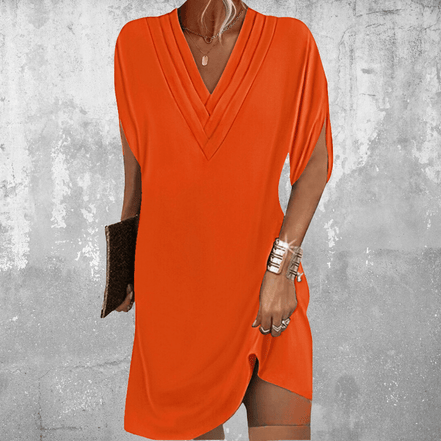 Women's Solid Jersey Dress