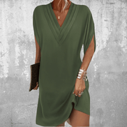 Women's Solid Jersey Dress