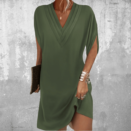 Women's Solid Jersey Dress