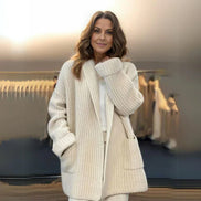 Women's Solid Knit Cardigan