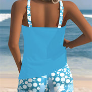 Women's Solid Swim Boxer Set