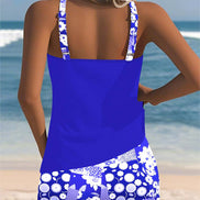 Women's Solid Swim Boxer Set