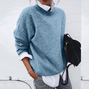 Women's Solid Cashmere Jumper