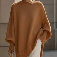 Women's Solid Wool Blend Sweater