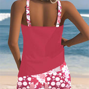 Women's Solid Swim Boxer Set