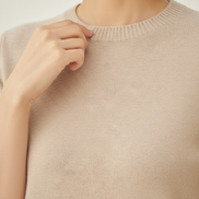 Women's Cotton Knit Short Sleeve Top
